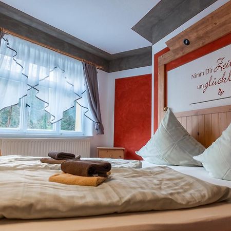 Pension Schrammsteinbaude Bad Schandau Esterno foto