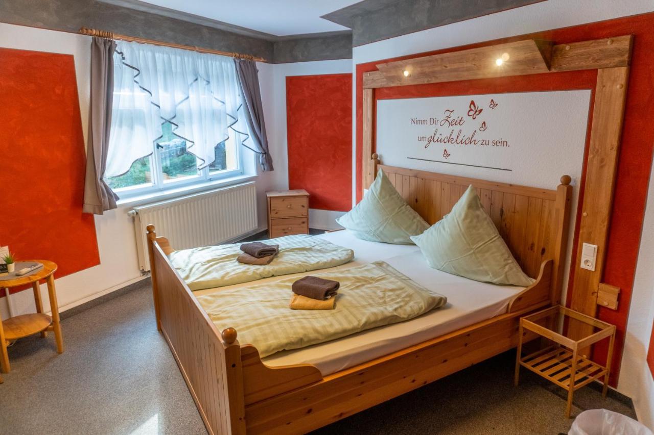 Pension Schrammsteinbaude Bad Schandau Esterno foto