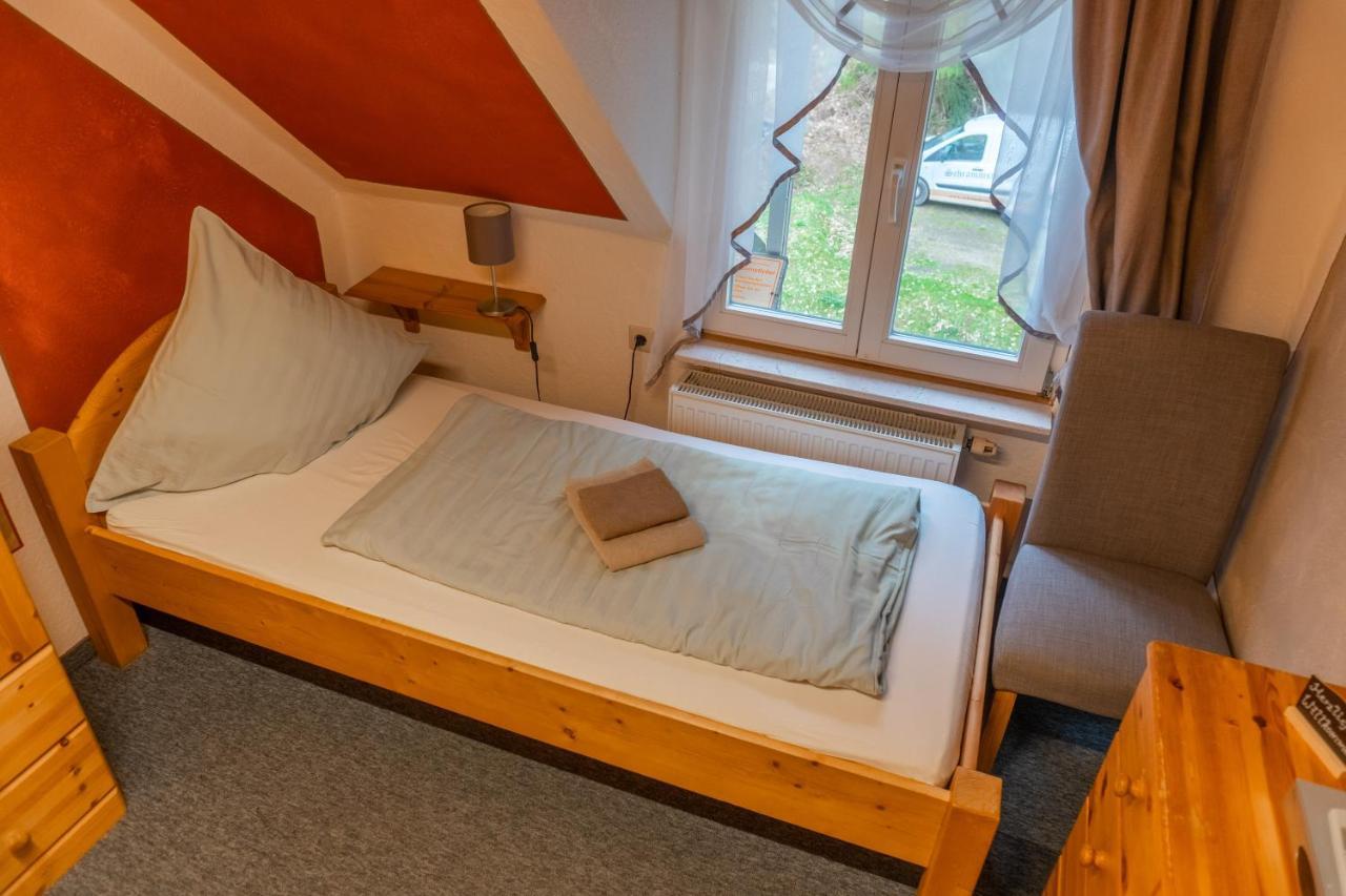 Pension Schrammsteinbaude Bad Schandau Esterno foto