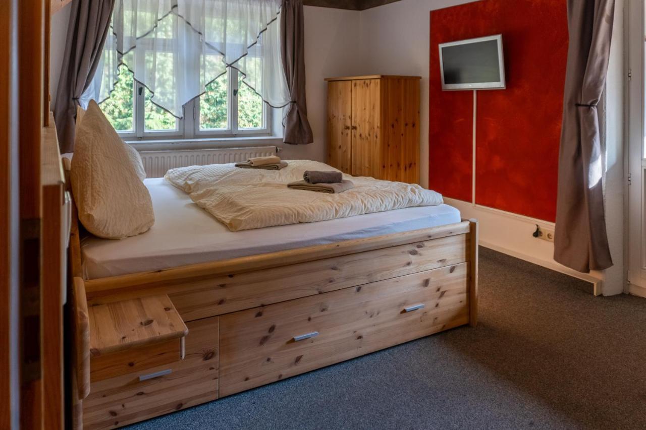 Pension Schrammsteinbaude Bad Schandau Esterno foto