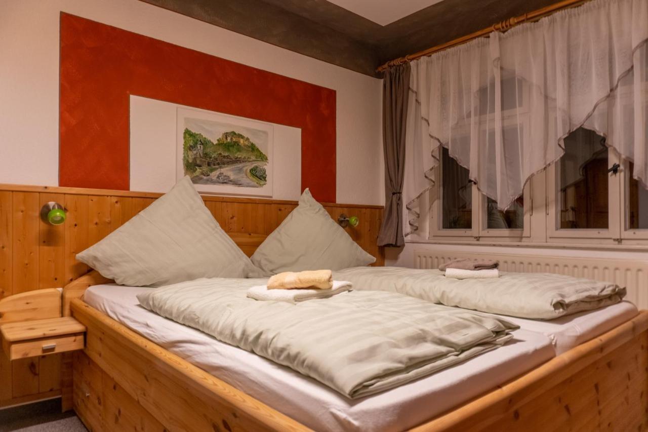 Pension Schrammsteinbaude Bad Schandau Esterno foto