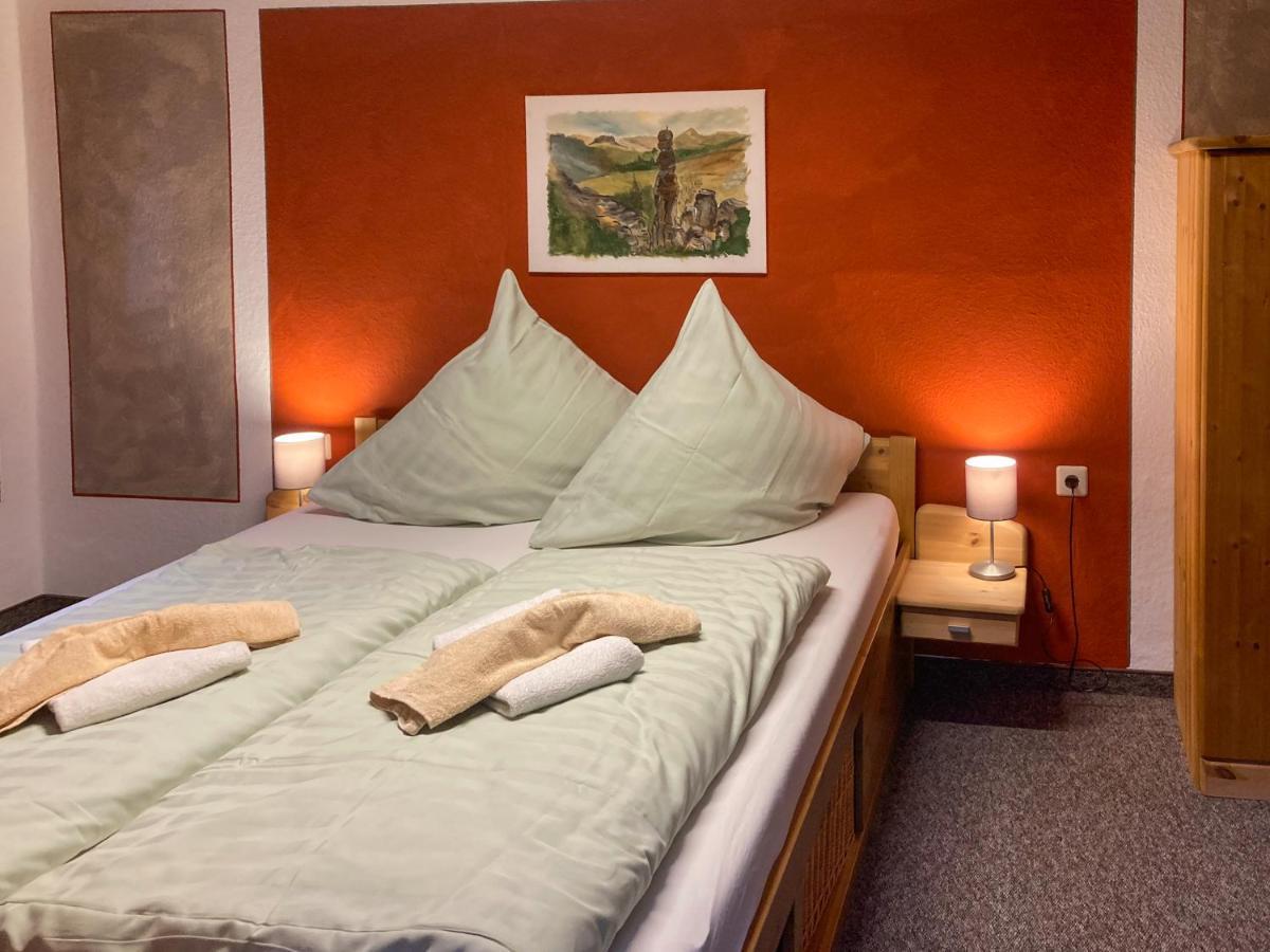 Pension Schrammsteinbaude Bad Schandau Esterno foto